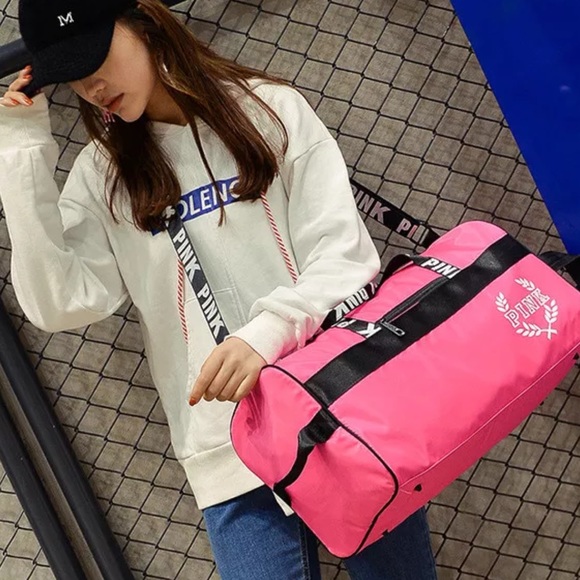 Handbags - New Pink GYM Duffel Bag